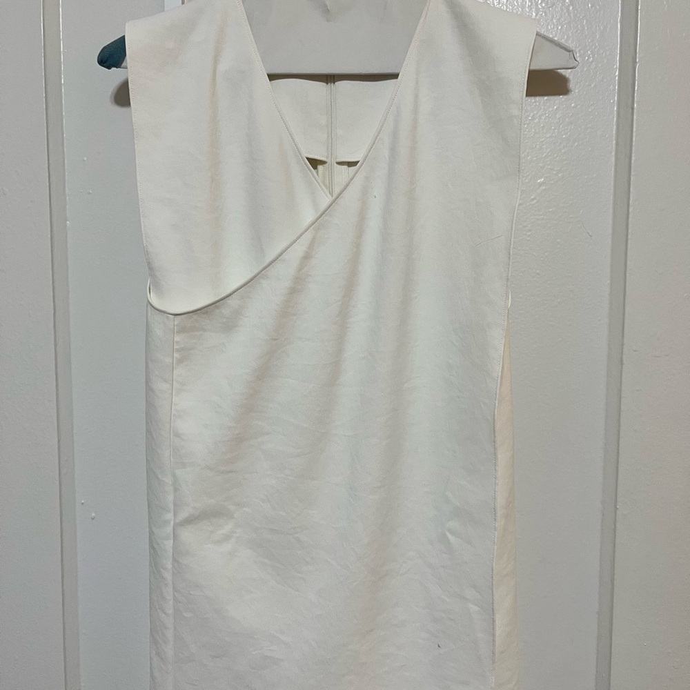 Tibi Chalky Drape Front Blouse - image 3